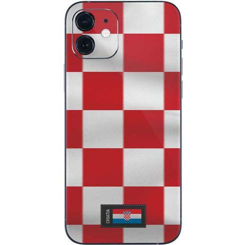Croatia Soccer Flag iPhone 12 Mini Skin